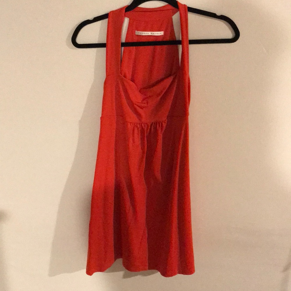 Gorgeous orange susana Monaco dress small